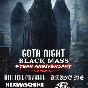 Vendor Booth - Goth Night Black Mass 6FU 4 Year Anniversary