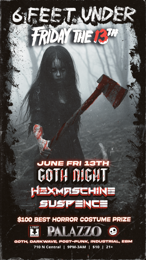 Vendor Booth - Goth Night Friday the 13th Edition